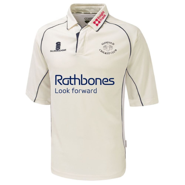 Slinfold CC - Premier Cricket Shirt - 3/4 Sleeve